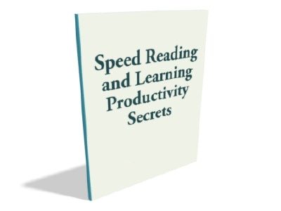 Speed reading productivity tips ebook