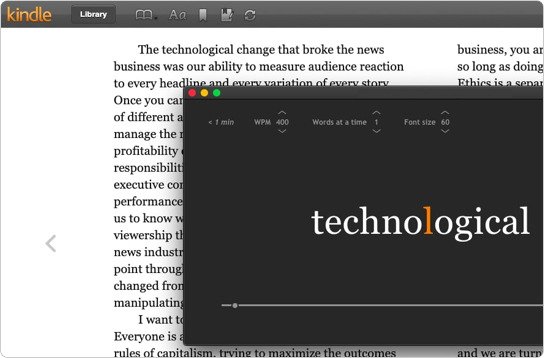 Use SwiftRead PRO in Kindle Cloud Reader