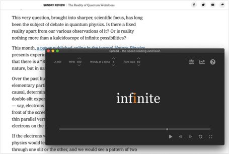 SwiftRead screenshot
